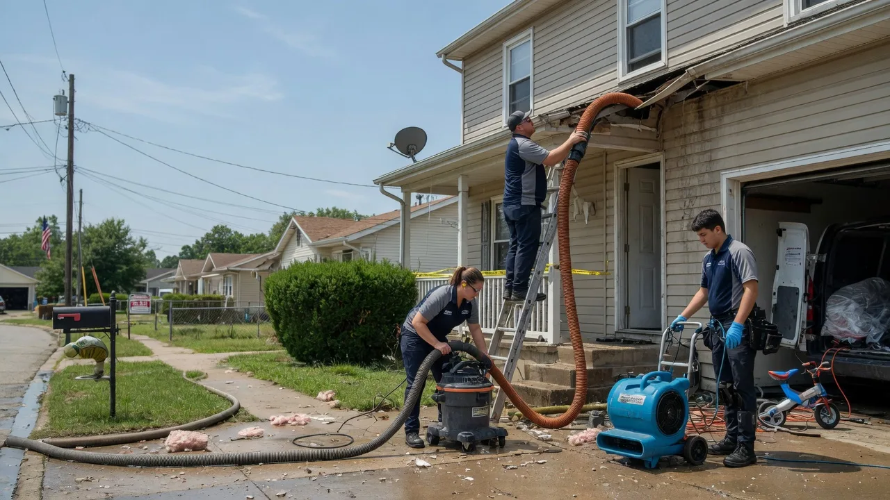 Water Damage Restoration in Gorham, IL near me